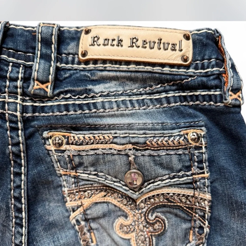 Y2K Rock Revival Denim Jeans - Picture 5 of 5